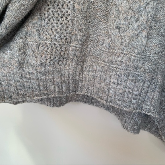 World Market Gray Soft Pullover Cardigan NWT - Picture 7 of 7